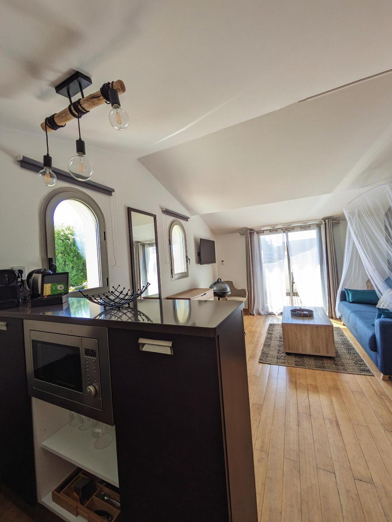 Studio Dernier Etage Le Nid D'Amour - Sejour Romantique, Mandara Beach, Juan-Les-Pins Kültér fotó