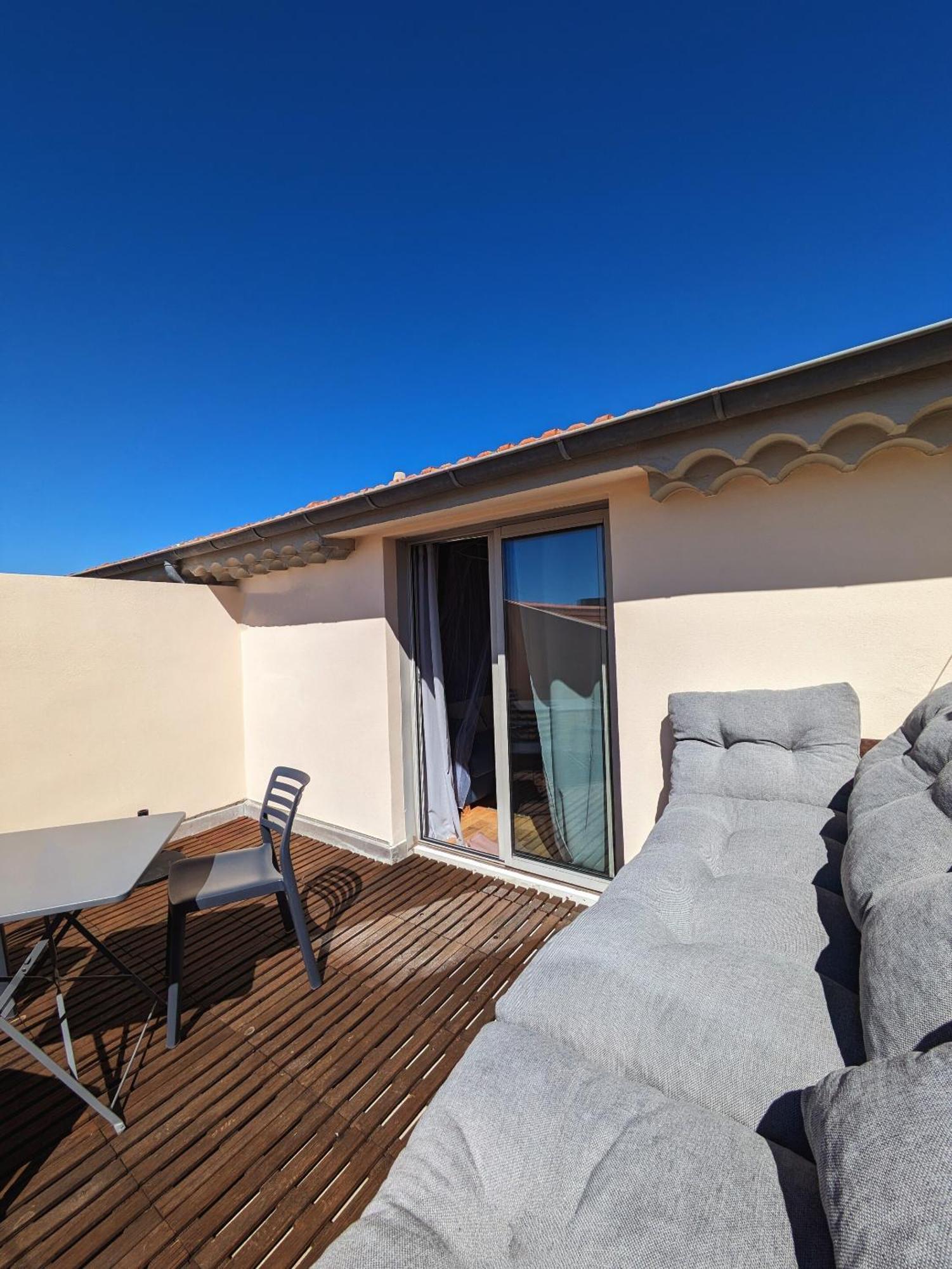 Studio Dernier Etage Le Nid D'Amour - Sejour Romantique, Mandara Beach, Juan-Les-Pins Kültér fotó